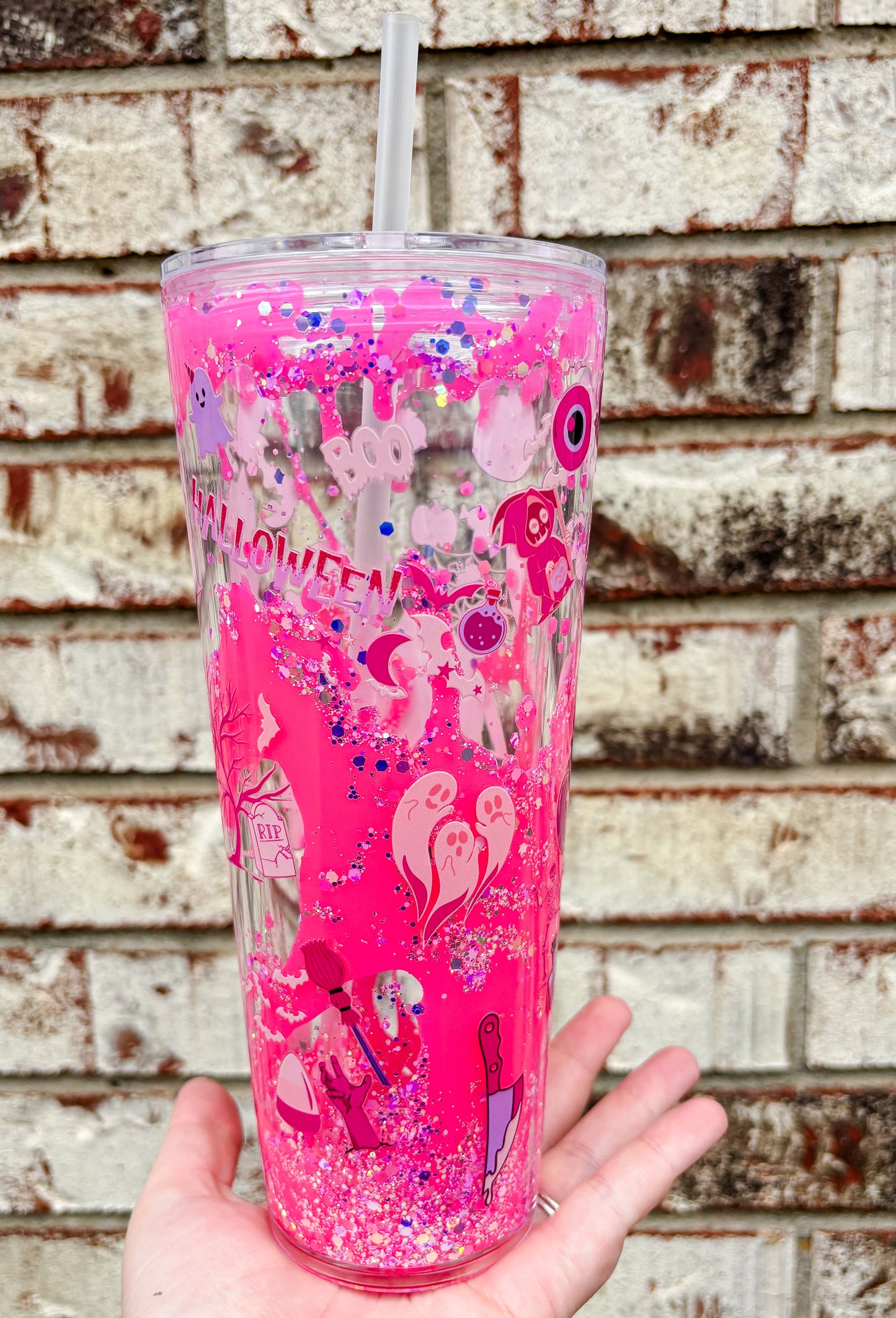 Spooky Girly 24 oz Lava Drip