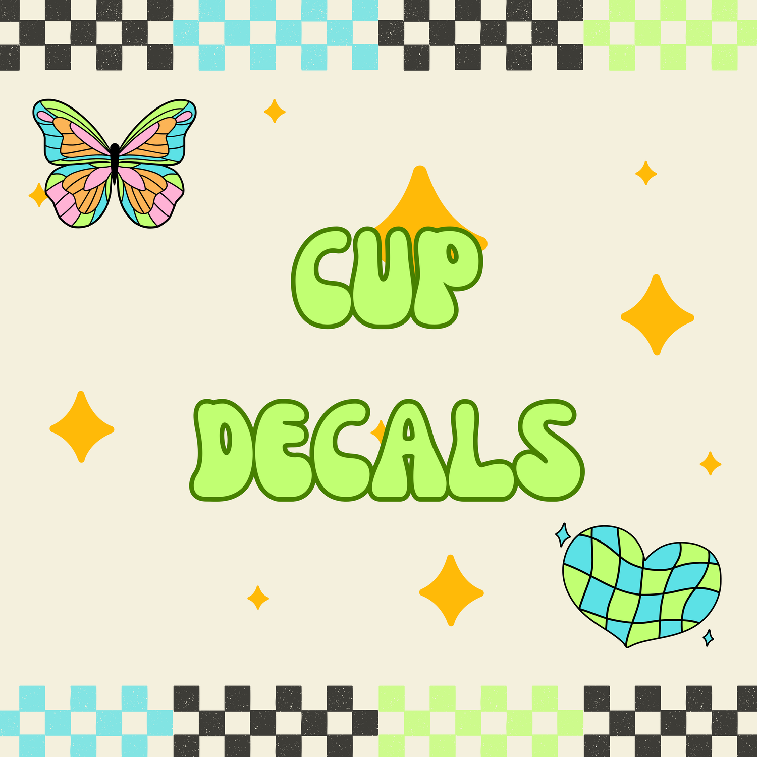 Cup Decals