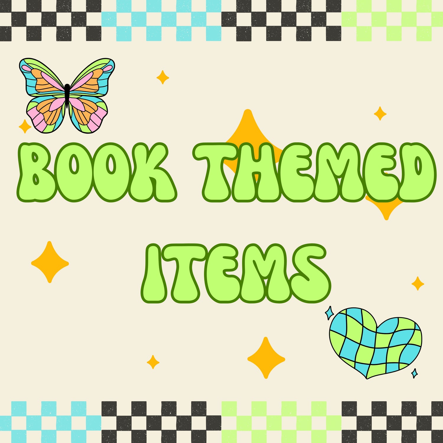 Book Themed Items
