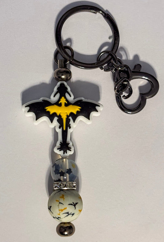 Dragon Keychain (black)