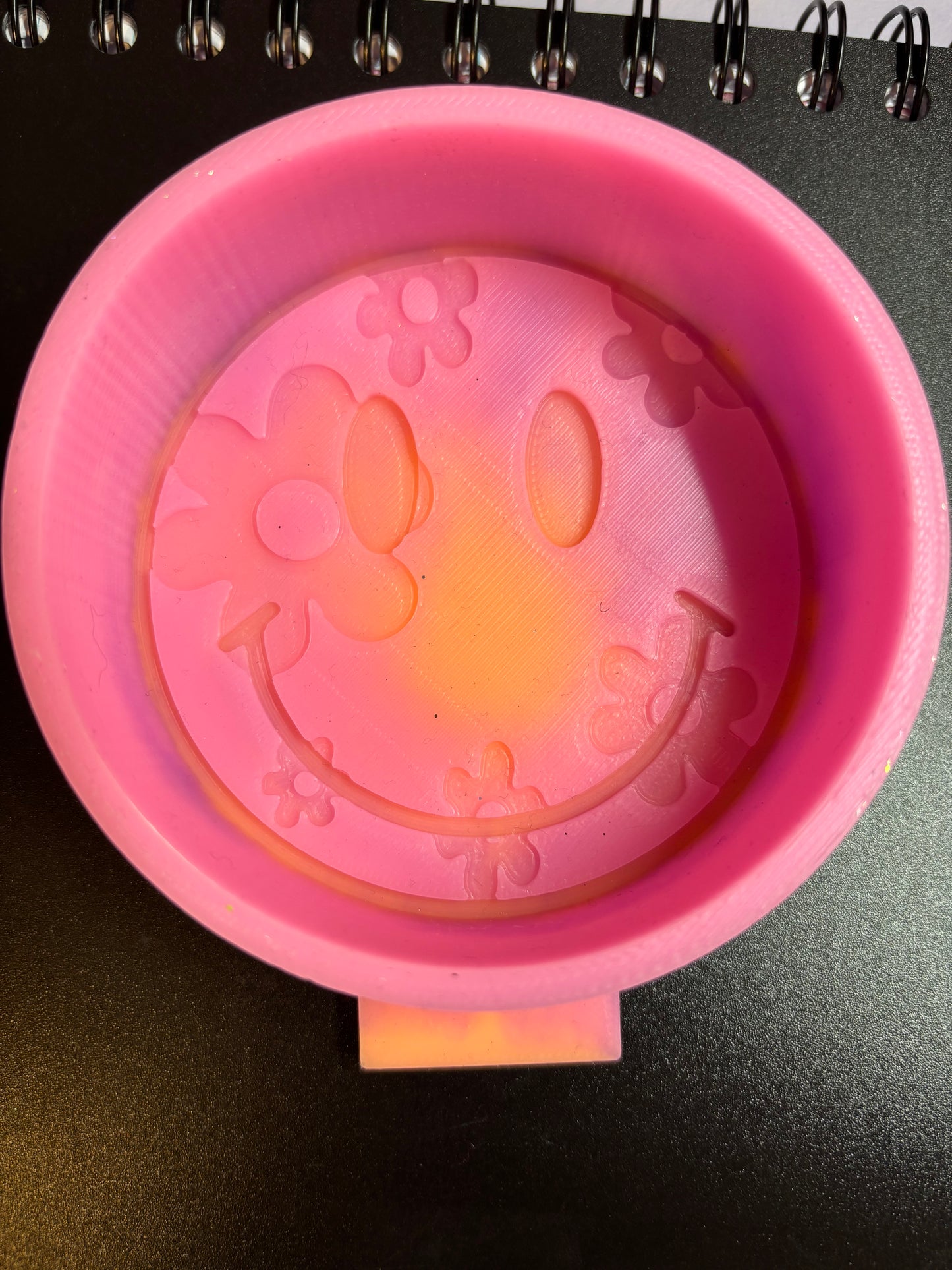 Floral Smiley (never used)