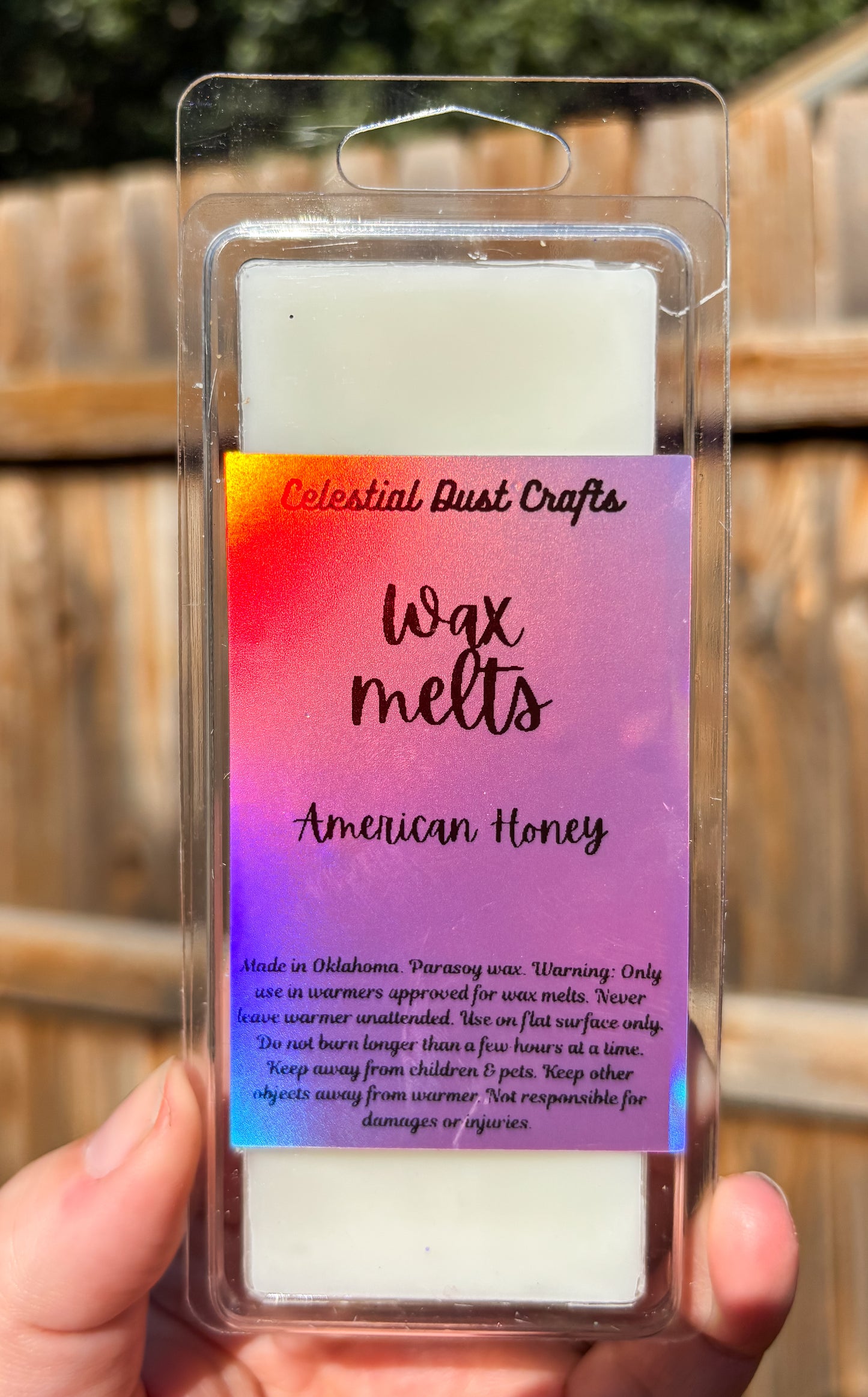 American Honey 2 oz wax melts