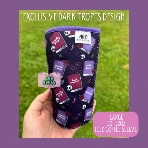 Coffee Sleeve - Dark Tropes - large